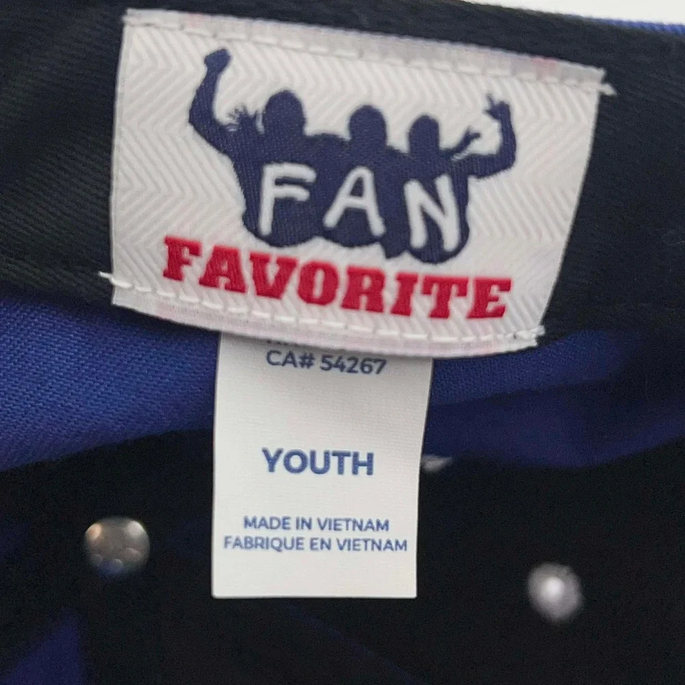 Kansas City Royals KC Baseball Cap Youth Blue‎ Embroidered Fan Favorite EUC